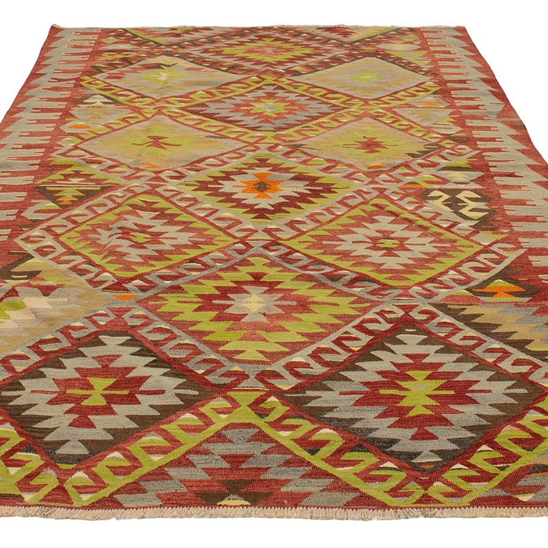 Vintage Çal Kilimi - 170 cm x 275 cm - K0089004