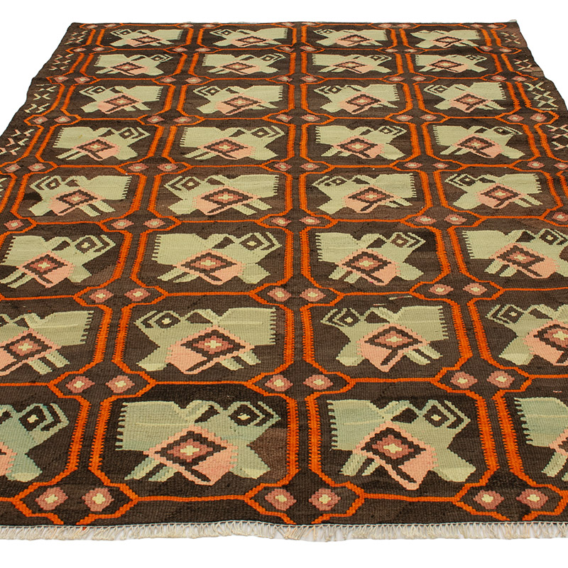 Alfombra Vintage Artvin Kilim - 155 cm x 240 cm - K0089006