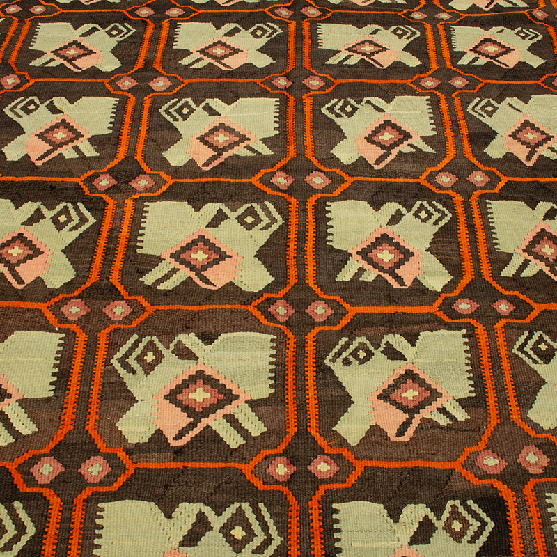 Alfombra Vintage Artvin Kilim - 155 cm x 240 cm - K0089006