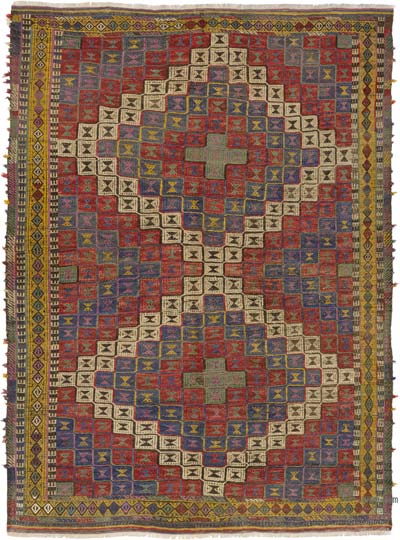 Vintage Anadolu Cicim - 175 cm x 236 cm