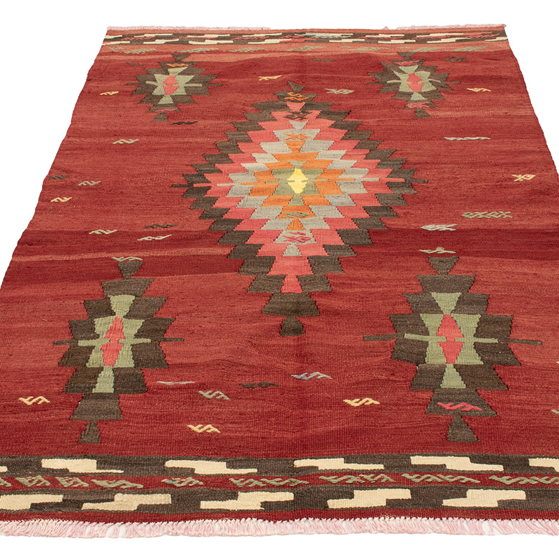 Vintage Mihalic Kilim Rug - 3' 9" x 6'  (45" x 72") - K0089016