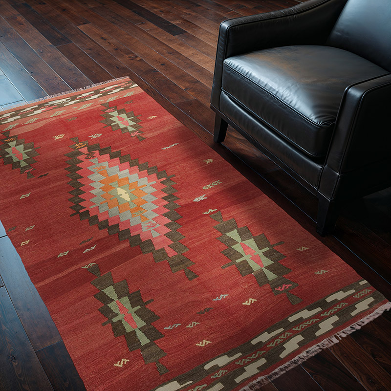 Vintage Mihalic Kilim Rug - 3' 9" x 6'  (45" x 72") - K0089016