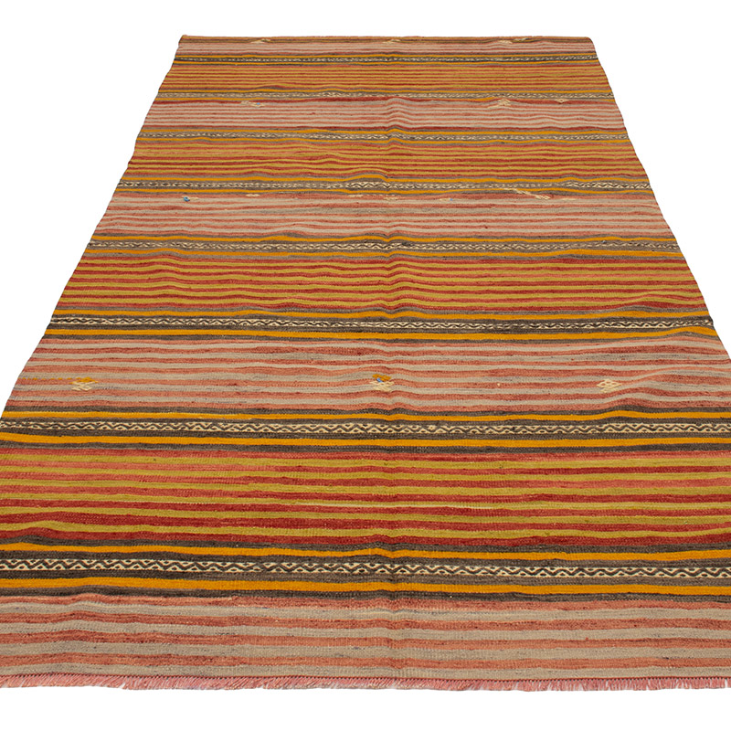 Alfombra Konya Kilim Vintage - 133 cm x 304 cm - K0089019