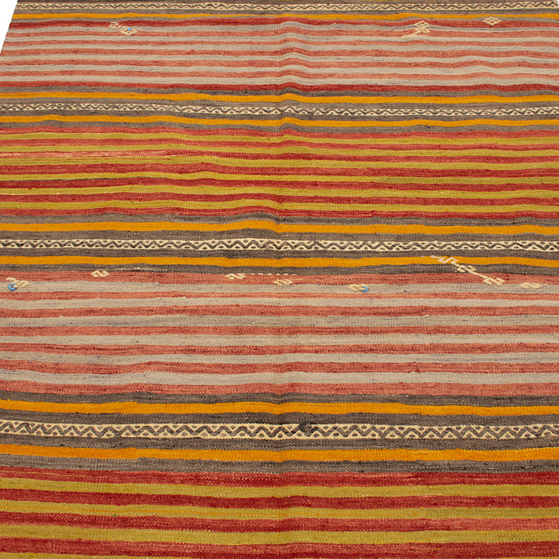 Alfombra Konya Kilim Vintage - 133 cm x 304 cm - K0089019