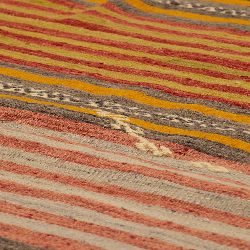 Alfombra Konya Kilim Vintage - 133 cm x 304 cm - K0089019