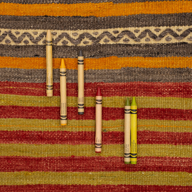 Alfombra Konya Kilim Vintage - 133 cm x 304 cm - K0089019