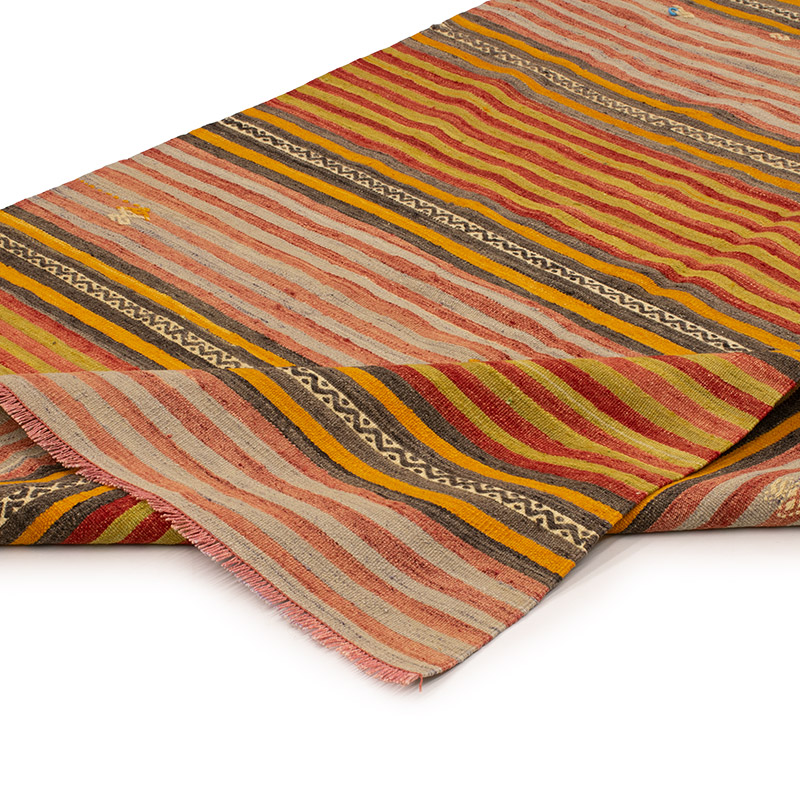 Alfombra Konya Kilim Vintage - 133 cm x 304 cm - K0089019