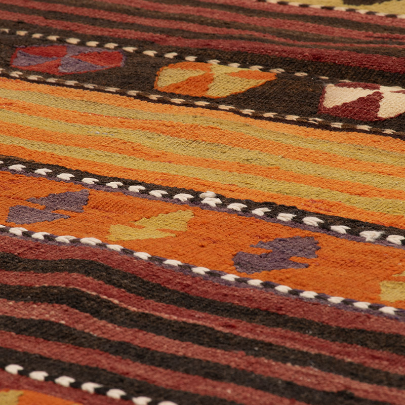 Corredor Vintage Afyon Kilim - 67 cm x 216 cm - K0089022