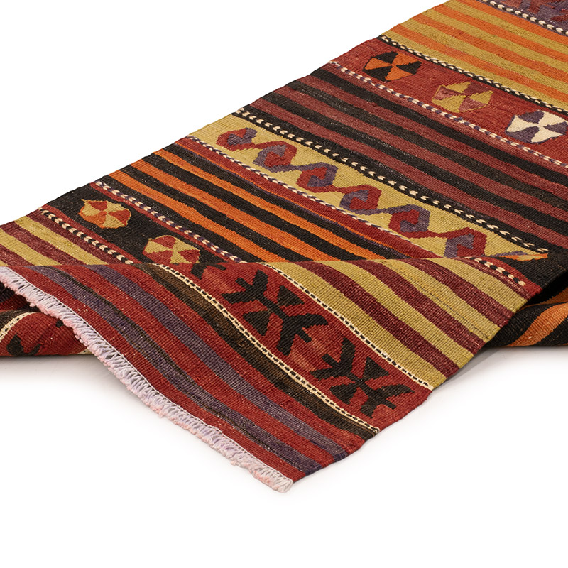 Corredor Vintage Afyon Kilim - 67 cm x 216 cm - K0089022