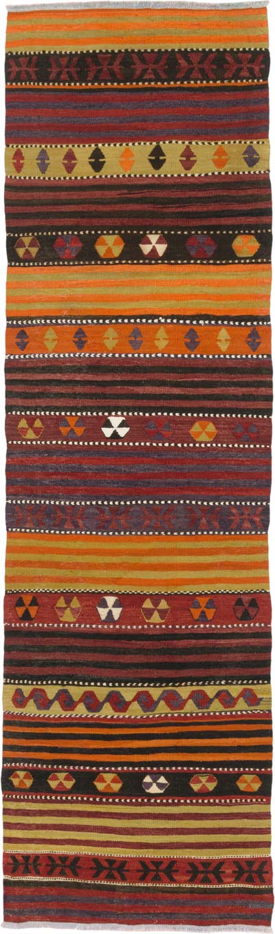 Corredor Vintage Afyon Kilim - 67 cm x 216 cm