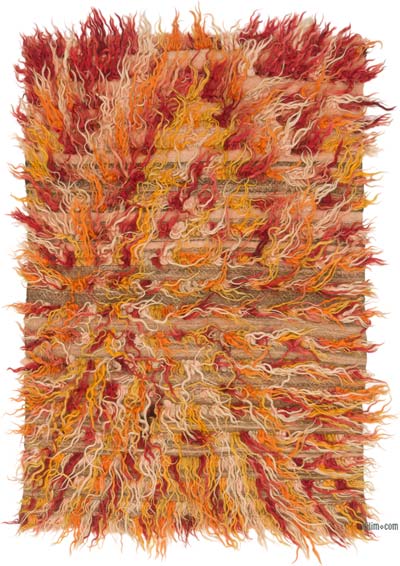 Vintage Anadolu Tülü - 96 cm x 135 cm