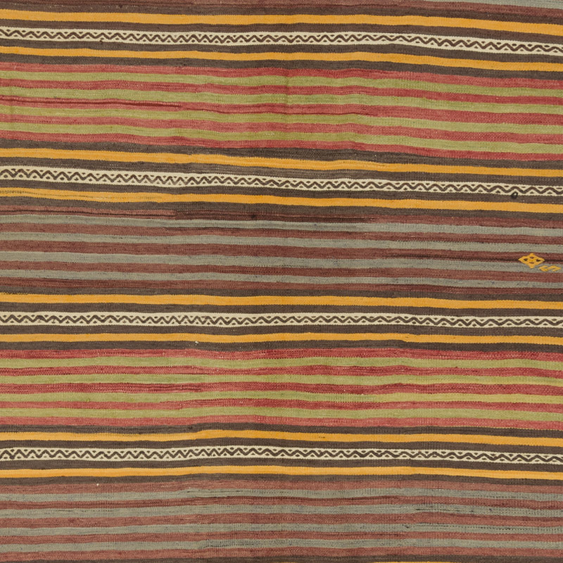 Alfombra Konya Kilim Vintage - 136 cm x 318 cm - K0089028