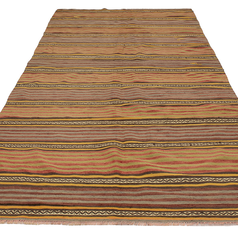 Alfombra Konya Kilim Vintage - 136 cm x 318 cm - K0089028