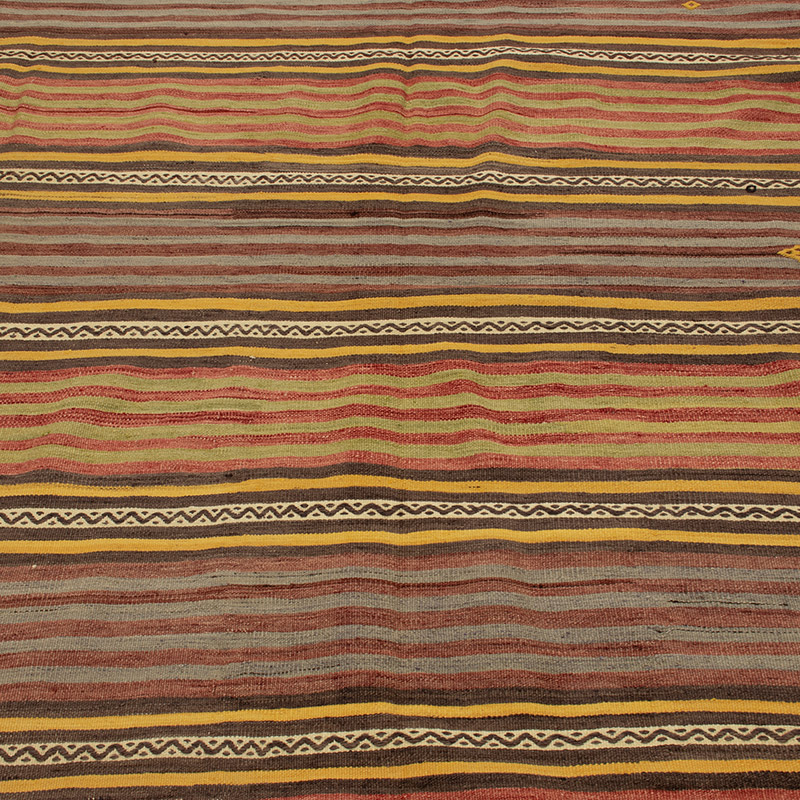 Alfombra Konya Kilim Vintage - 136 cm x 318 cm - K0089028