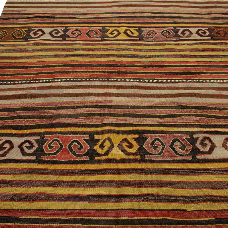 Alfombra Konya Kilim Vintage - 151 cm x 228 cm - K0089029