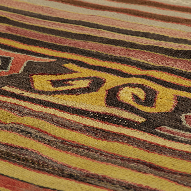 Alfombra Konya Kilim Vintage - 151 cm x 228 cm - K0089029