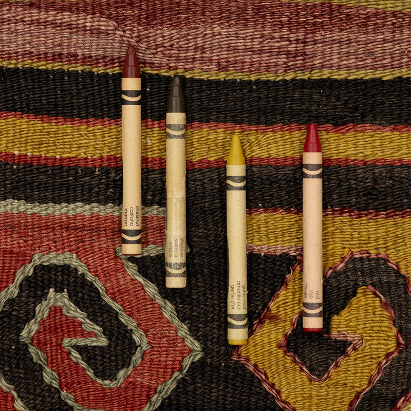 Alfombra Konya Kilim Vintage - 151 cm x 228 cm - K0089029