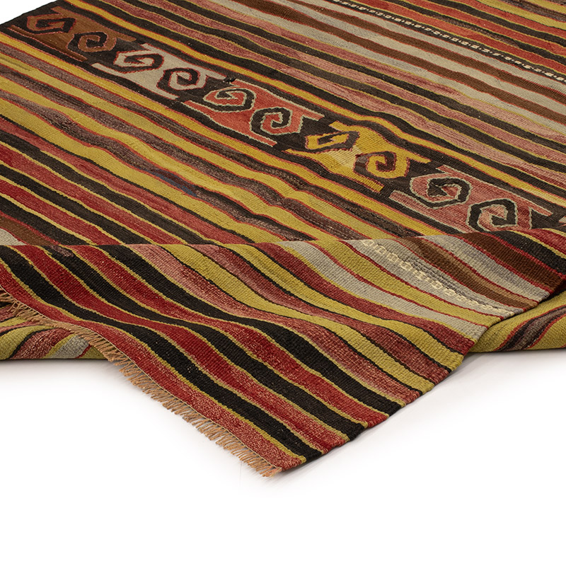 Alfombra Konya Kilim Vintage - 151 cm x 228 cm - K0089029