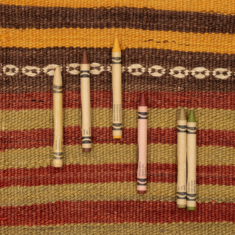 Vintage Konya Kilim Rug - 5' 1" x 8' 5" (61" x 101") - K0089032