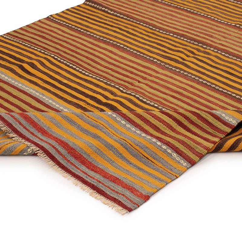 Vintage Konya Kilim Rug - 5' 1" x 8' 5" (61" x 101") - K0089032