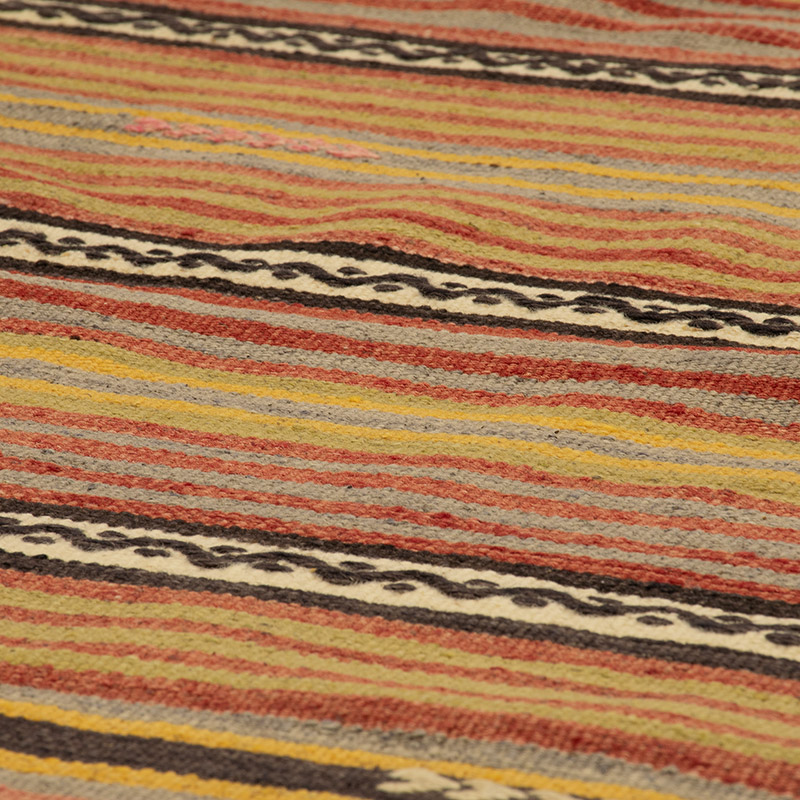 Alfombra Konya Kilim Vintage - 141 cm x 311 cm - K0089033