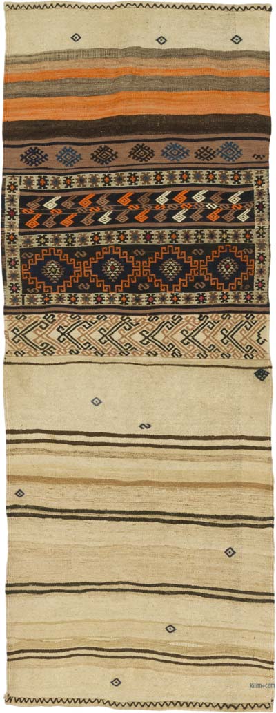 Vintage Anadolu Kilim Yolluk - 81 cm x 201 cm