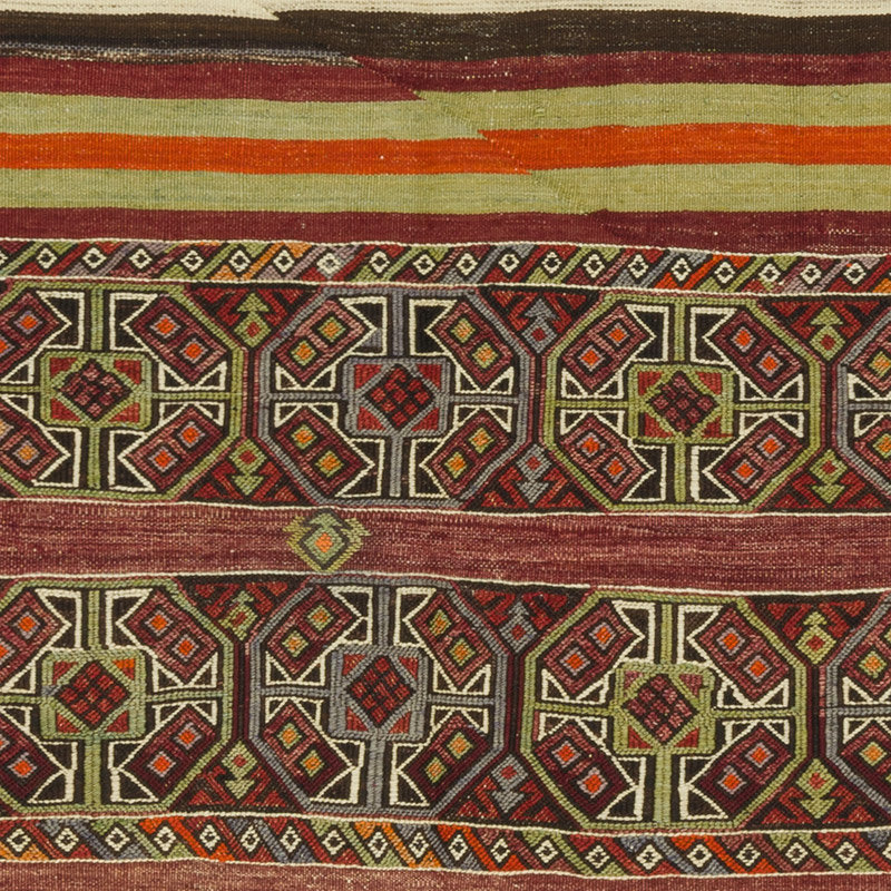 Vintage Malatya Kilimi - 118 cm x 151 cm - K0089040