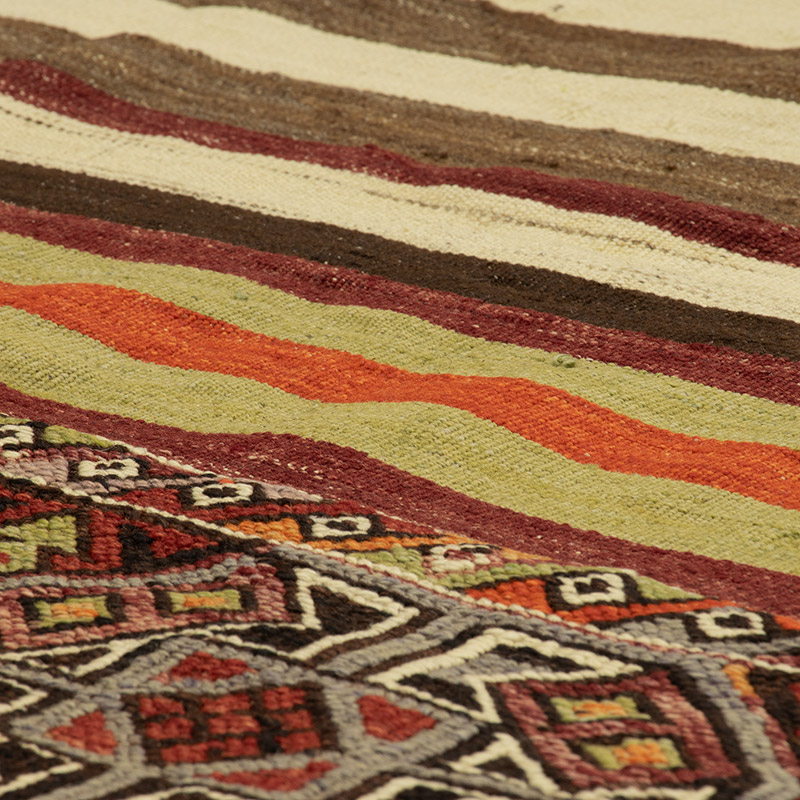 Vintage Malatya Kilimi - 118 cm x 151 cm - K0089040