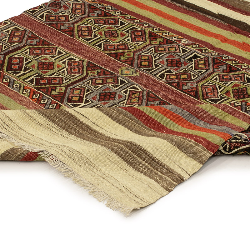 Vintage Malatya Kilimi - 118 cm x 151 cm - K0089040
