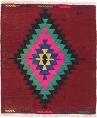 Alfombra Vintage Mihalic Kilim - 84 cm x 95 cm