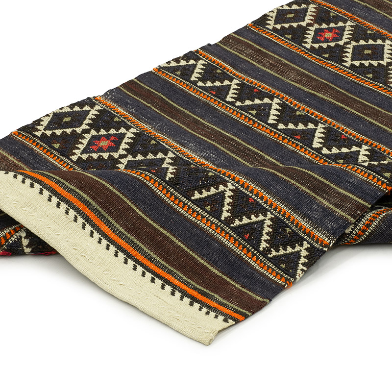 Vintage Balikesir Kilim Runner - 2' 2" x 7' 11" (26" x 95") - K0089056