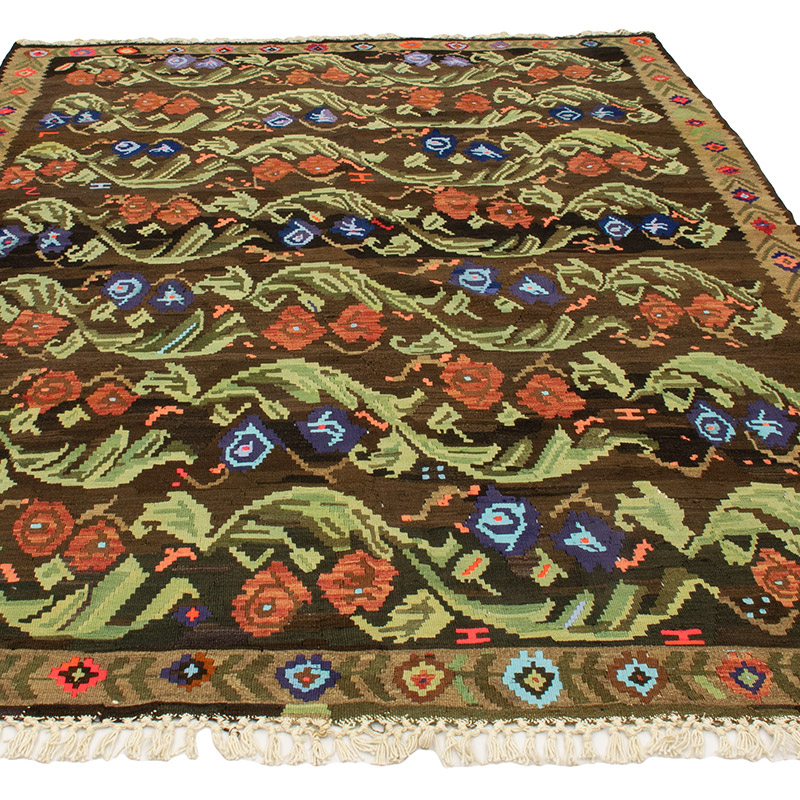 Vintage Artvin Kilim Rug - 6'  x 9' 4" (72" x 112") - K0089065