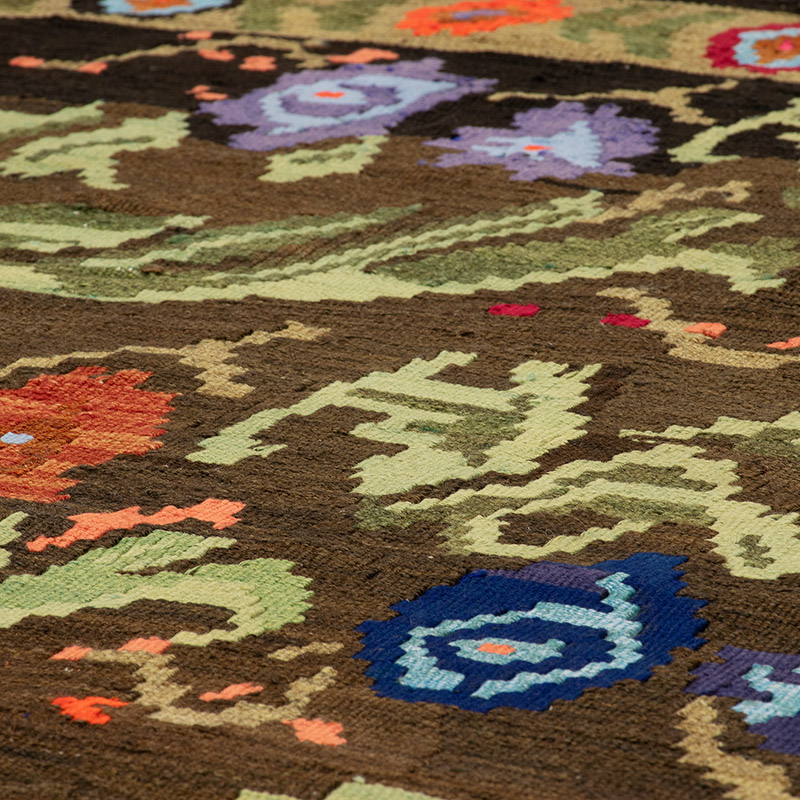 Vintage Artvin Kilim Rug - 6'  x 9' 4" (72" x 112") - K0089065