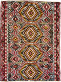 Vintage Esme Kilim Rug - 6'  x 8'  (72" x 96")