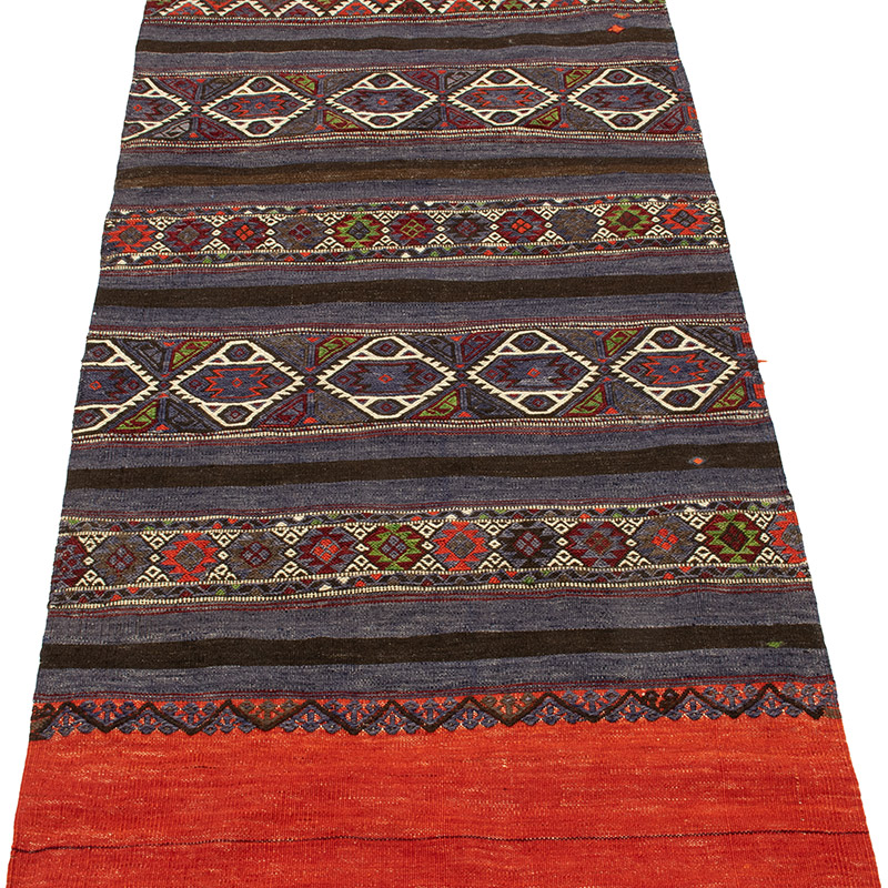 Vintage Balıkesir Kilimi - 67 cm x 267 cm - K0089069