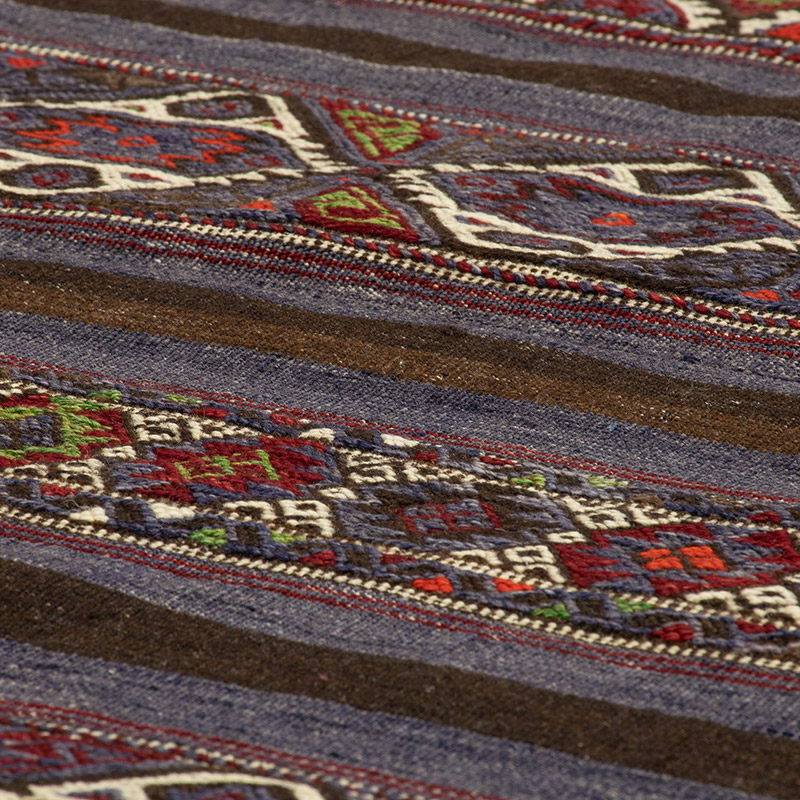 Vintage Balıkesir Kilimi - 67 cm x 267 cm - K0089069