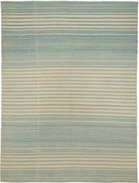 New Hand-Woven Kilim Rug - 8' 10" x 11' 8" (106" x 140")