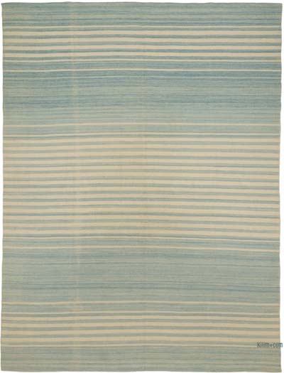 New Hand-Woven Kilim Rug - 8' 10" x 11' 8" (106" x 140")