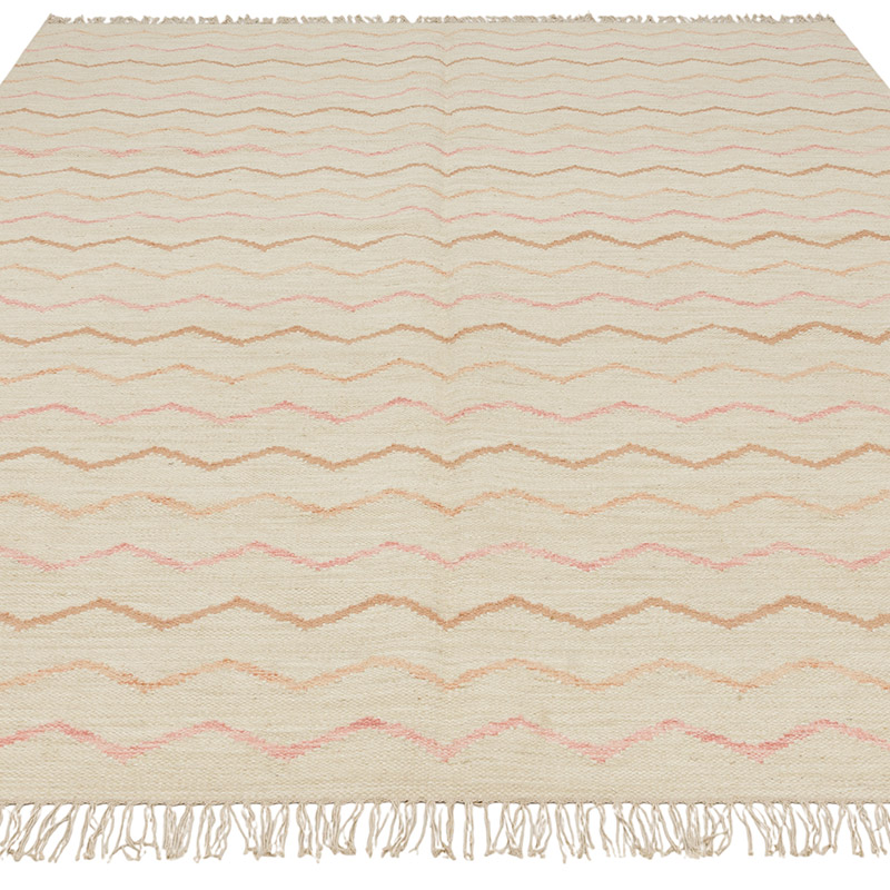 New Hand-Woven Kilim Rug - 6' 1" x 8' 11" (73" x 107") - K0089082