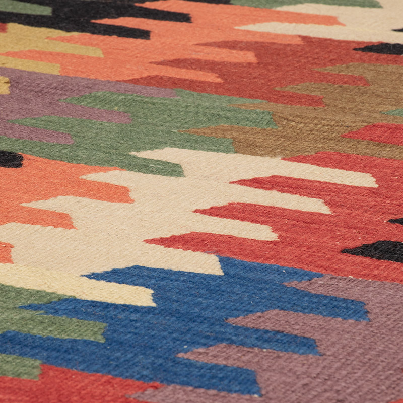 Yeni Kök Boya El Dokuma Yolluk Kilim - 101 cm x 303 cm - K0089095
