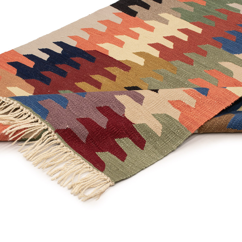 Yeni Kök Boya El Dokuma Yolluk Kilim - 101 cm x 303 cm - K0089095