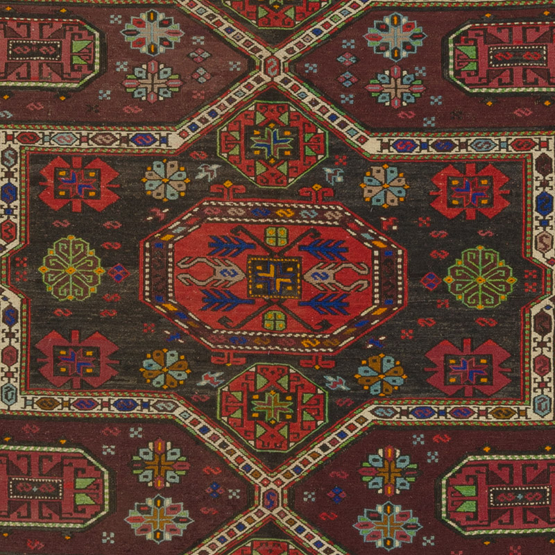 Vintage Kafkas Sumak Kilim - 194 cm x 320 cm - K0089096