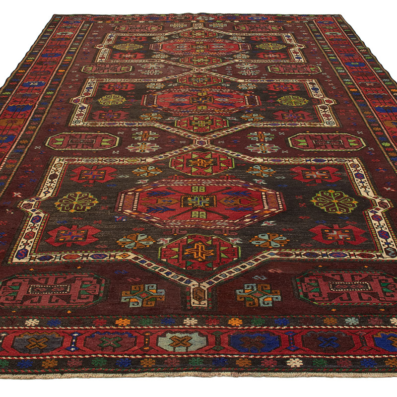 Vintage Kafkas Sumak Kilim - 194 cm x 320 cm - K0089096