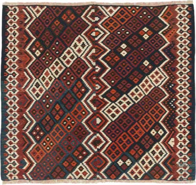 Vintage El Dokuma Kilim