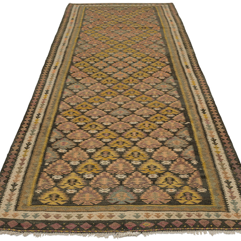 Alfombra Kilim Oriental Vintage - 101 cm x 276 cm - K0089104