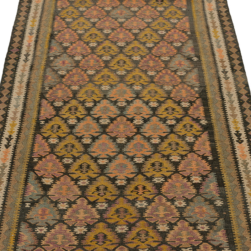 Alfombra Kilim Oriental Vintage - 101 cm x 276 cm - K0089104
