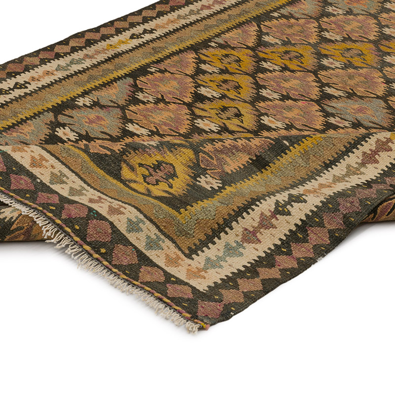 Alfombra Kilim Oriental Vintage - 101 cm x 276 cm - K0089104