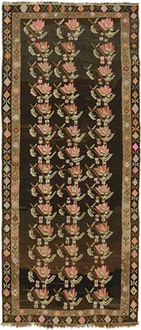 Alfombra Vintage Bardiz Kilim - 192 cm x 445 cm