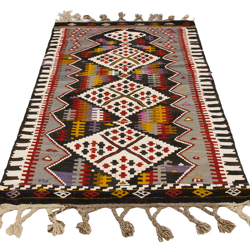Alfombra Adana Kilim Vintage - 90 cm x 162 cm - K0089122