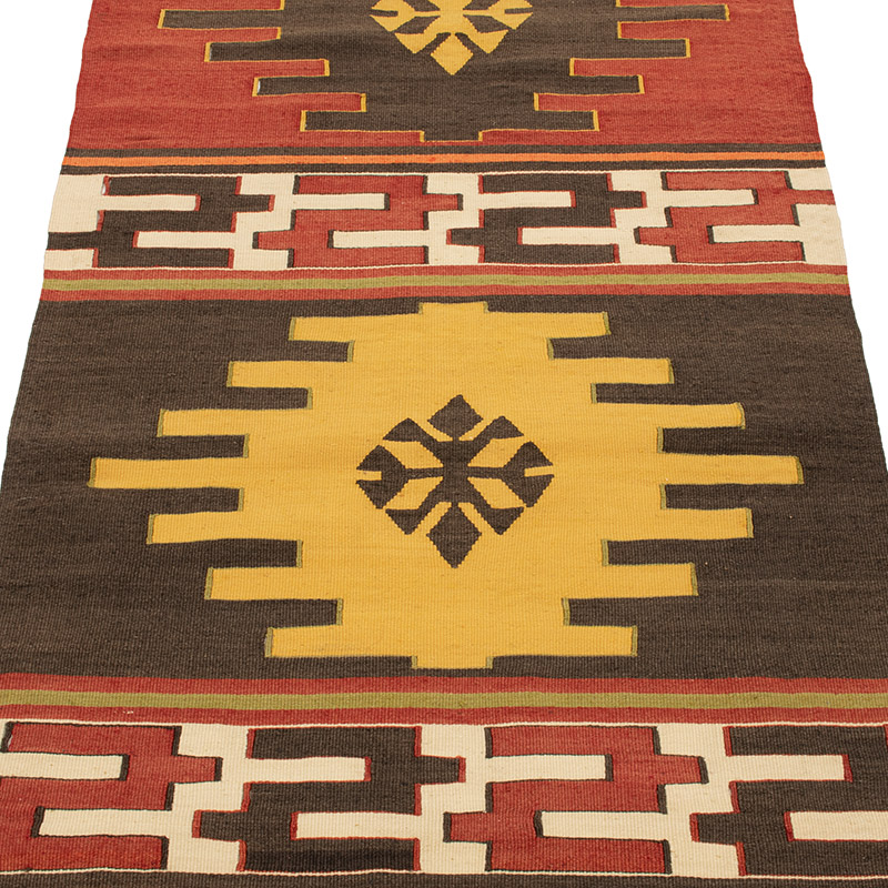Corredor Vintage Afyon Kilim - 74 cm x 190 cm - K0089123